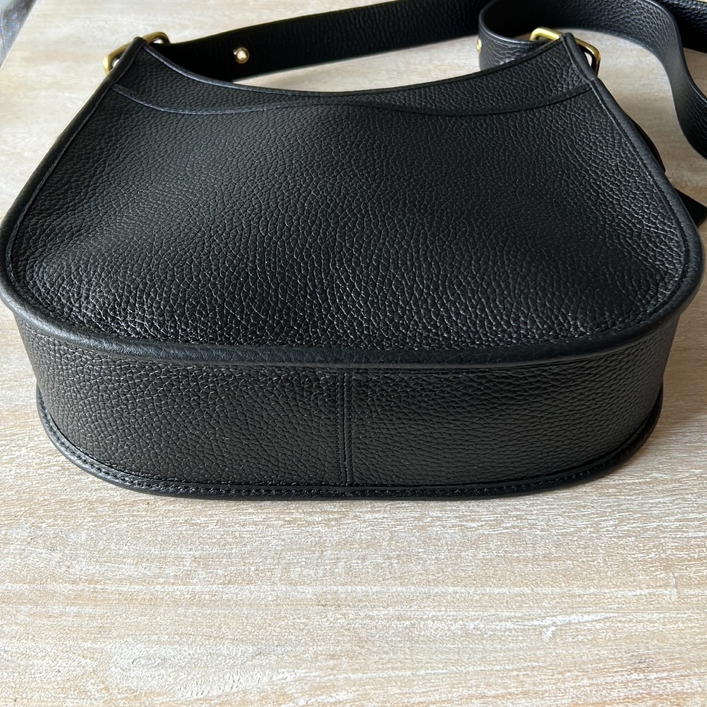 Coach Black Leather Shoulder Bag - Picture 5 of 8